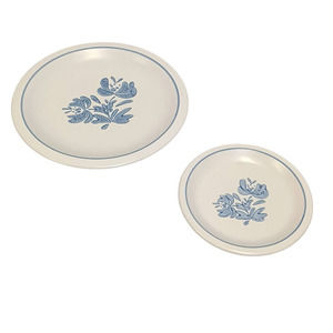 Pfaltzgraff Yorktowne Stoneware Dinner Plate & Salad Plate